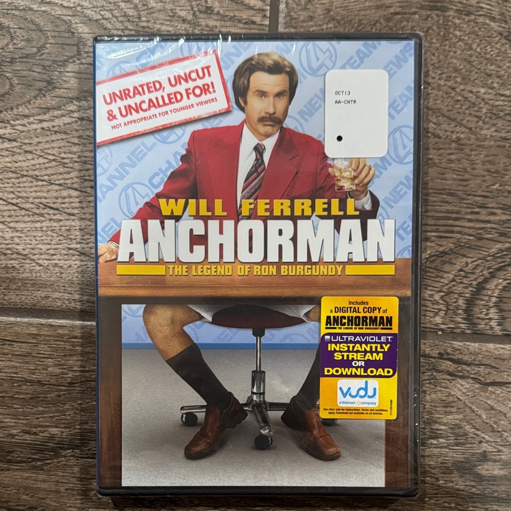 Anchorman: The Legend of Ron Burgundy DVD